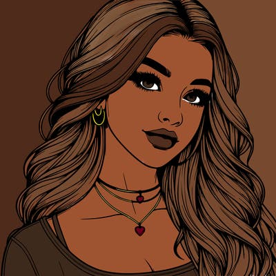 detailed realistic girl