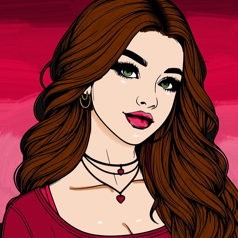 detailed realistic girl