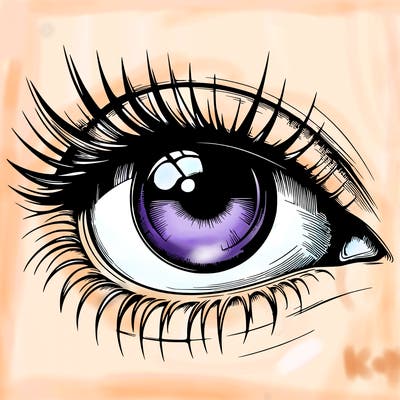 realistic eye