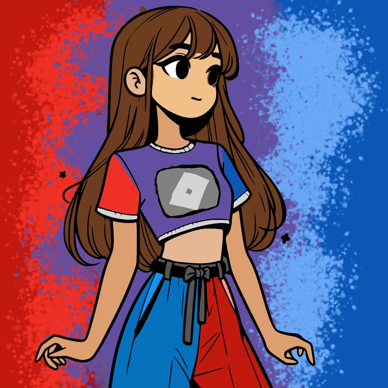 girl in a cute crop top