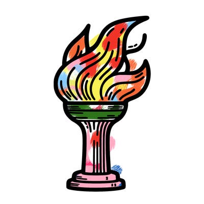 olympic flame