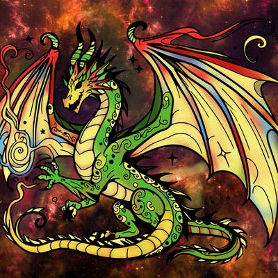 mystical dragon