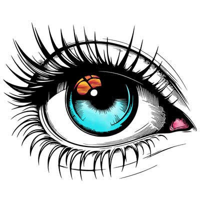 realistic eye