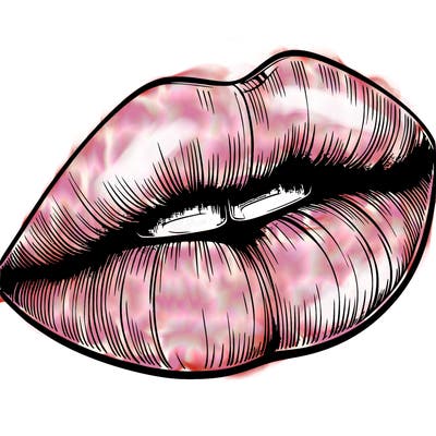 realistic lips