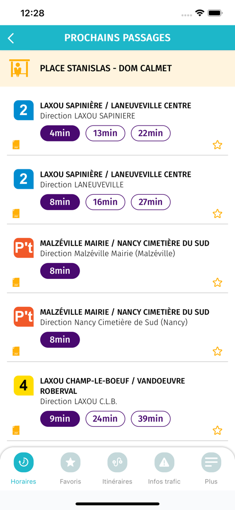 STAN - Real-time bus arrival times and transit schedules on the STAN app for Nancy France