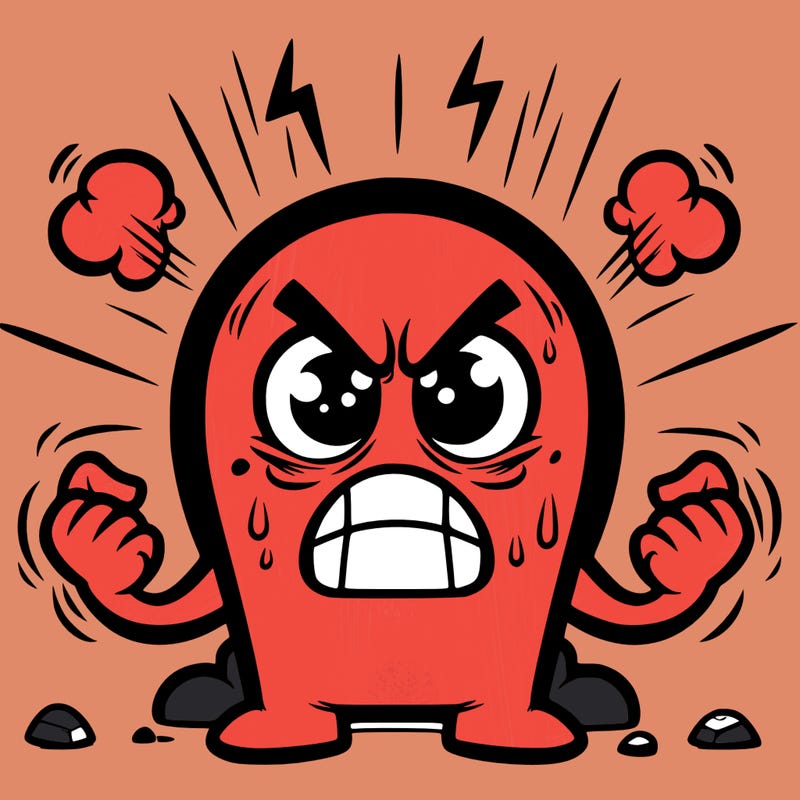 cartoon anger