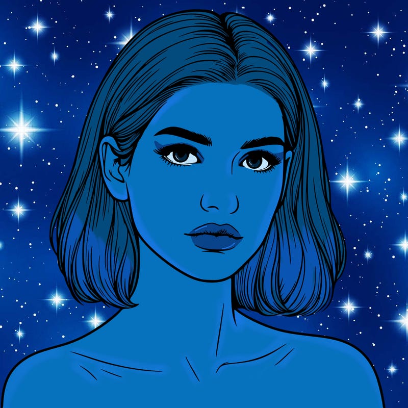 realistic portrait of woman