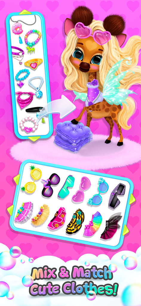 Kiki & Fifi Bubble Party | Cute Pet Care & Fun Games for Kids