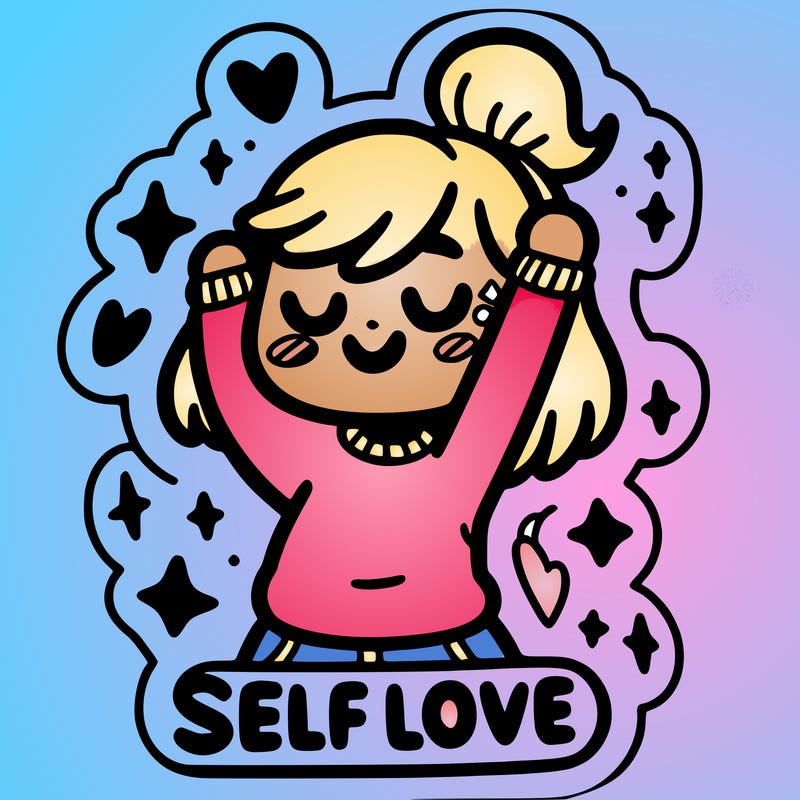 self-love sticker