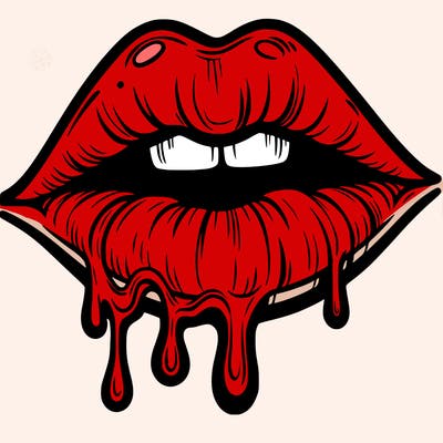lips that look realistic and drip