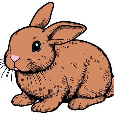 realistic bunny