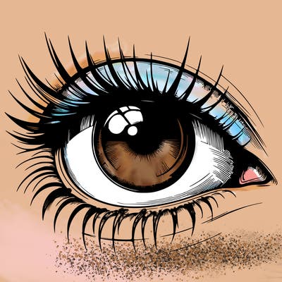 realistic eye