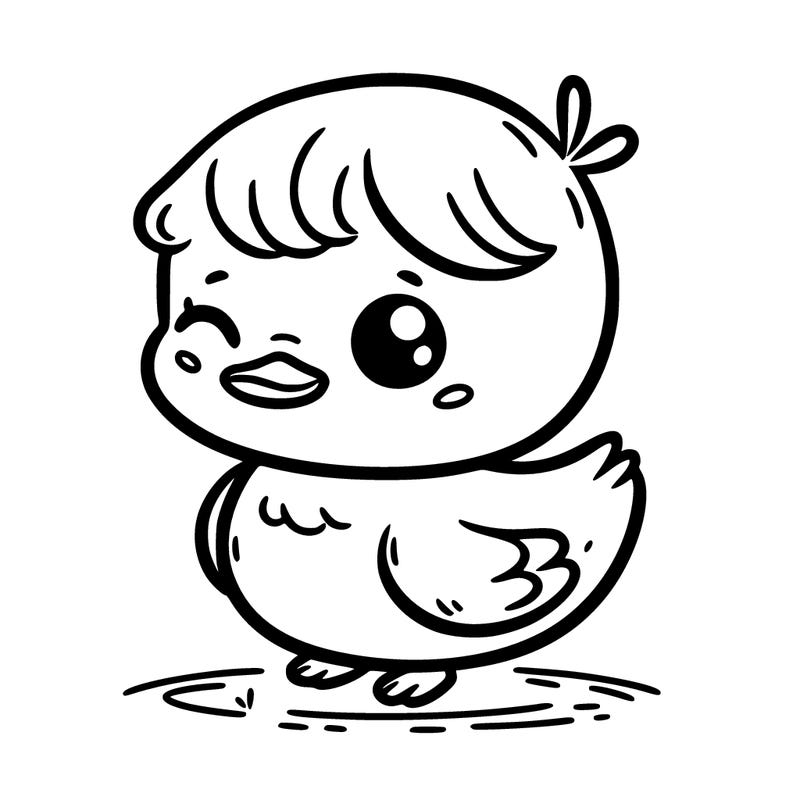 cute duck