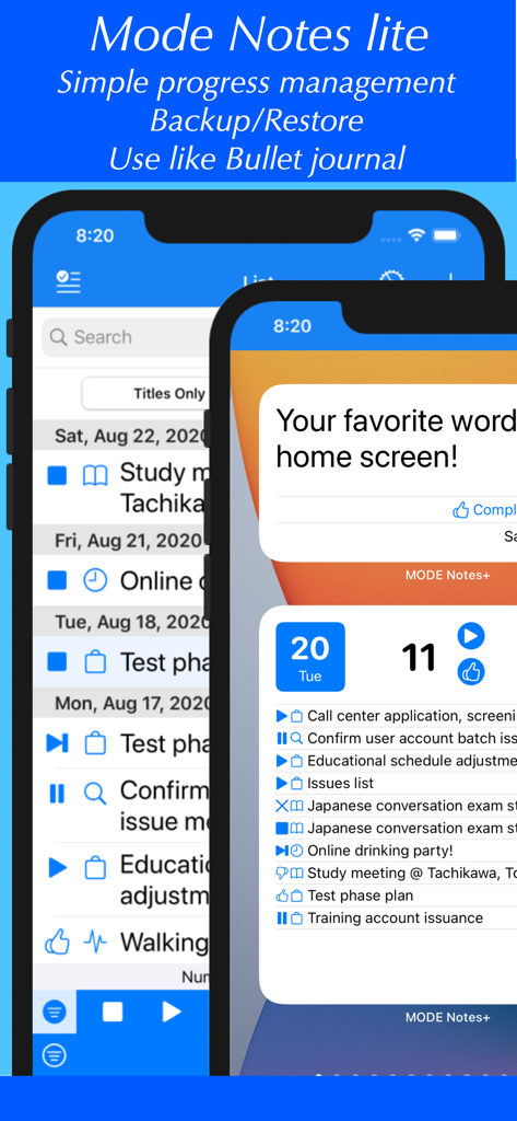 MODE Notes lite : Local notes - Lifestyle App | MWM
