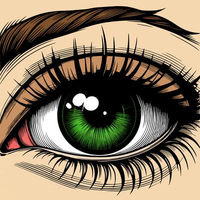 realistic eye