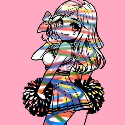 realistic cheerleader