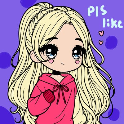 cute girl realistic