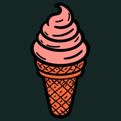 ice cream cone