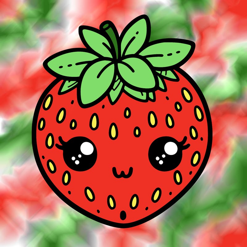 cute strawberry