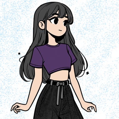 girl in a cute crop top