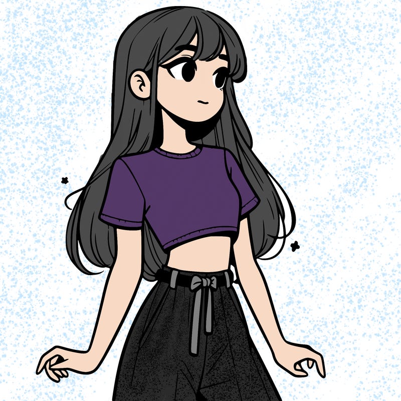 girl in a cute crop top