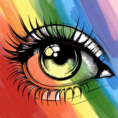 realistic eye
