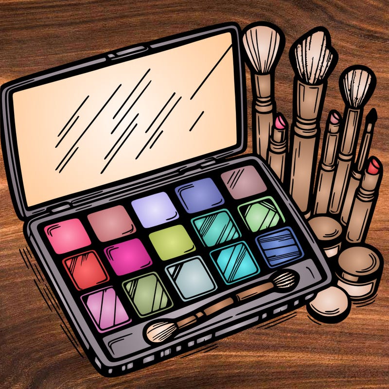 makeup pallet