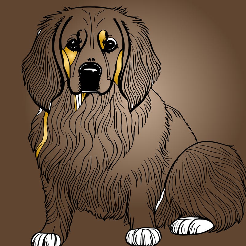 realistic dog
