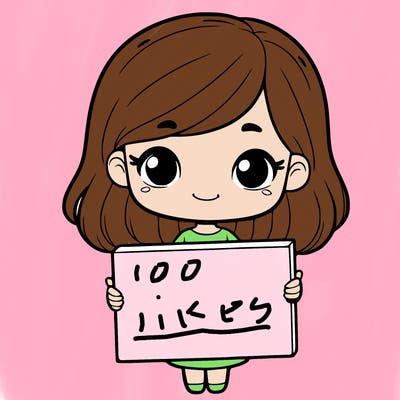 girl with sign