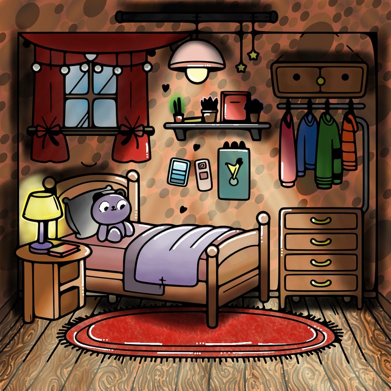 cute bedroom