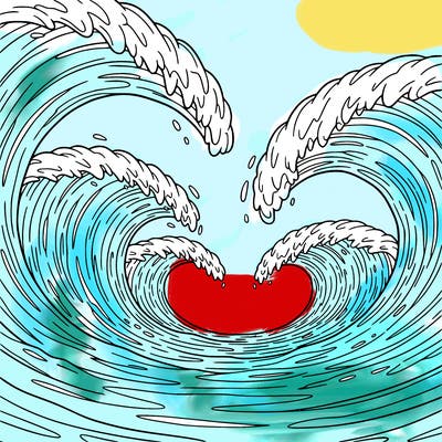 ocean waves