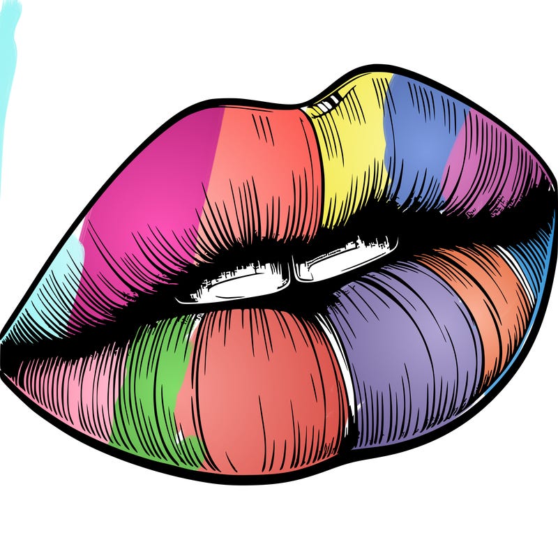 realistic lips