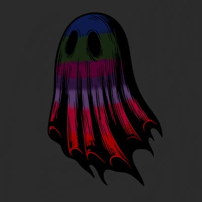 realistic creepy ghost