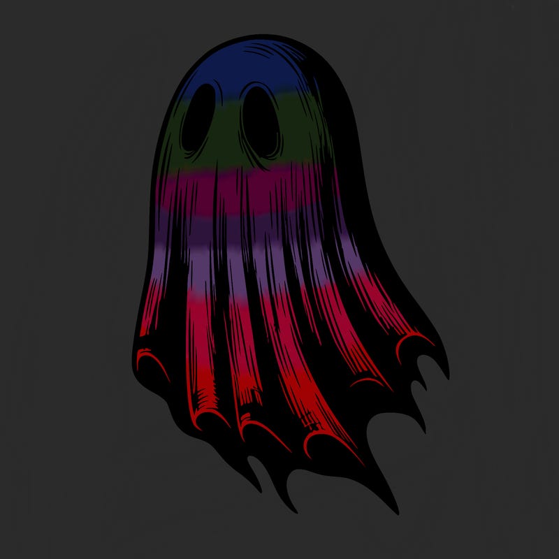 realistic creepy ghost