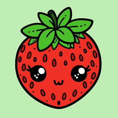 cute strawberry