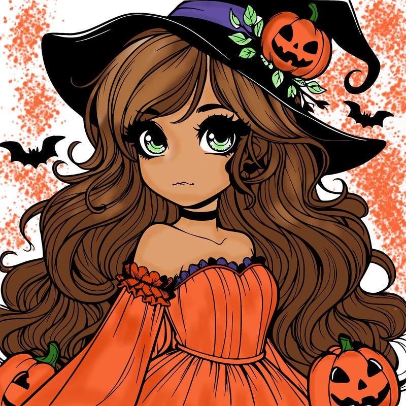 realistic girl halloween