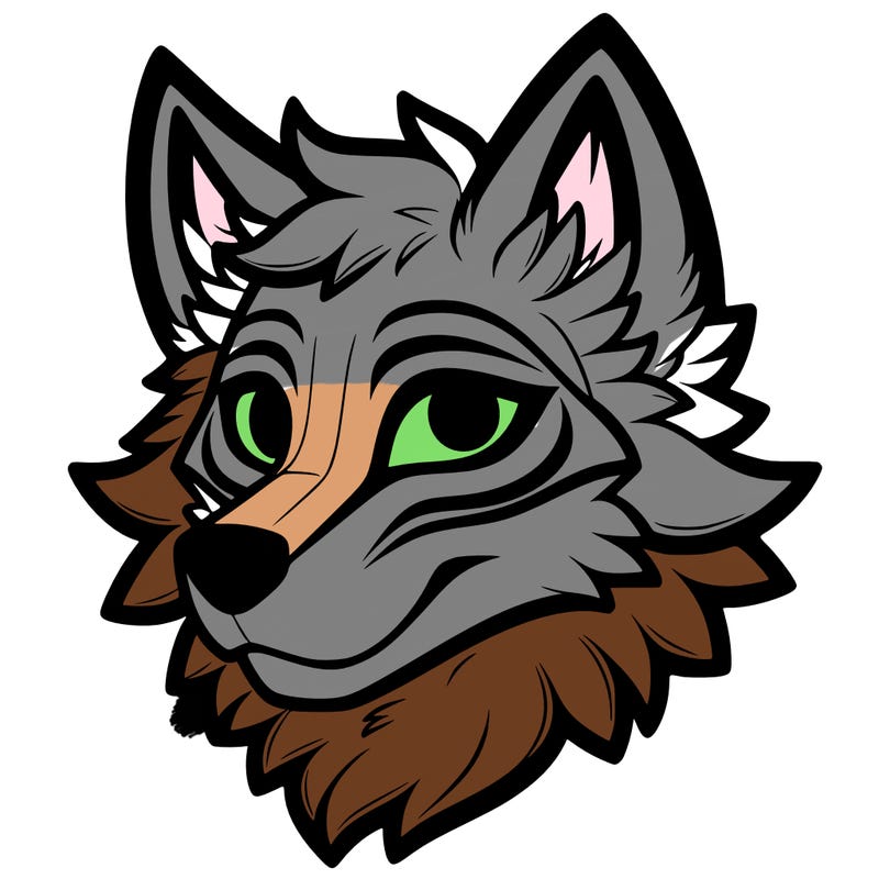 therian mask wolf