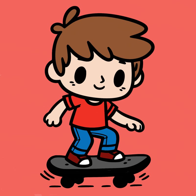 boy skateboarding