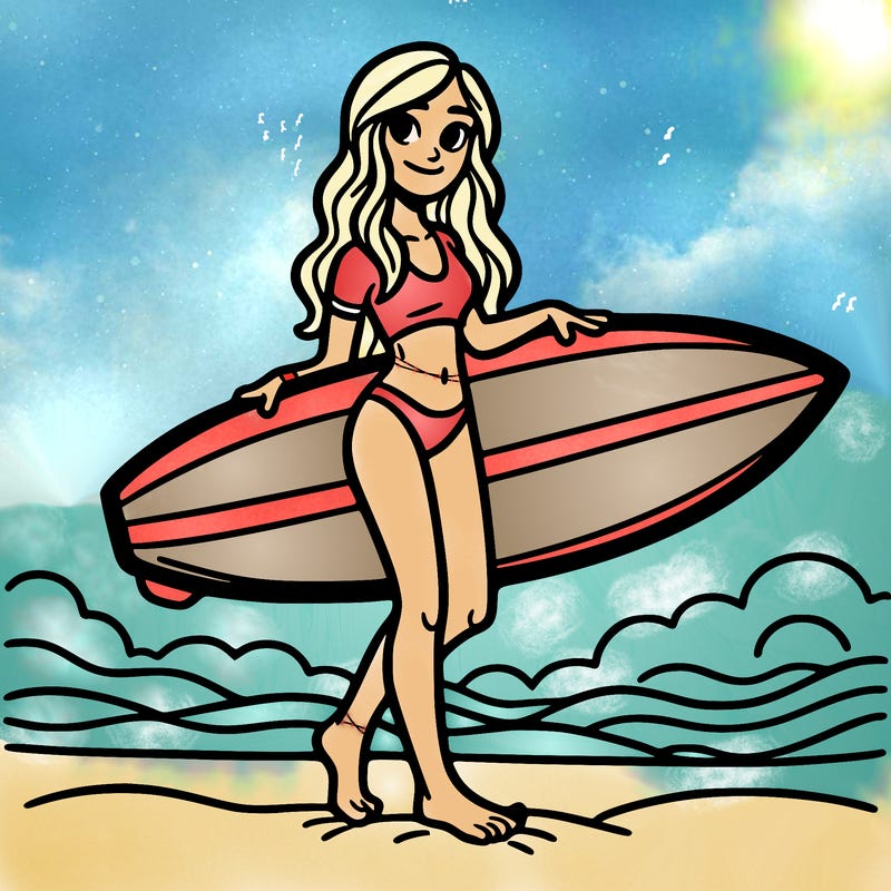 surfer girl