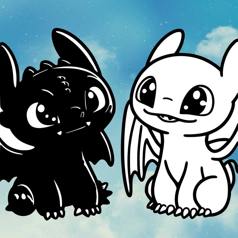 toothless and light fruy