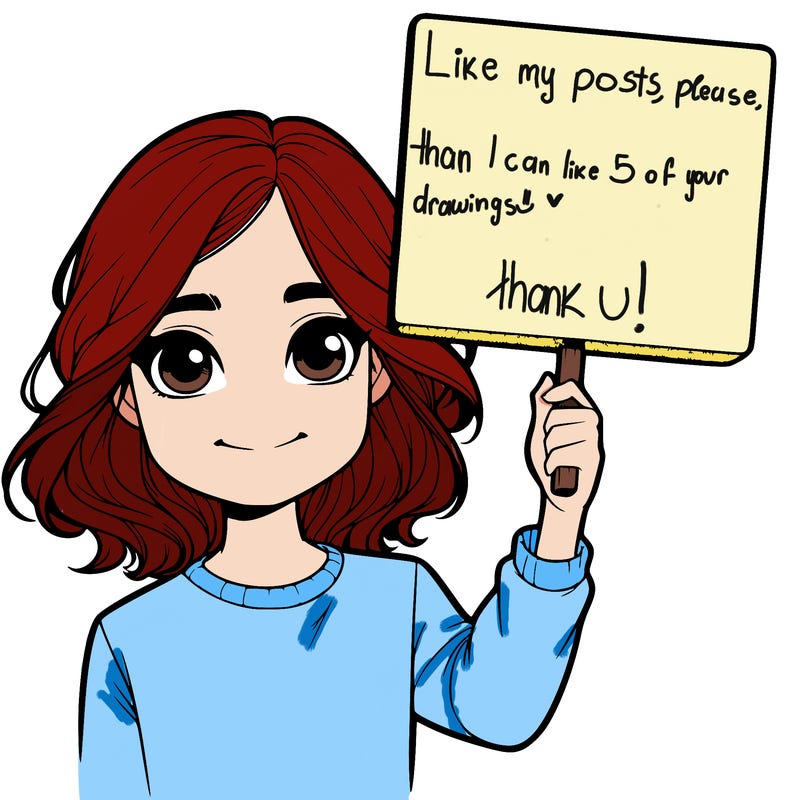 realistic girl holding up a sign