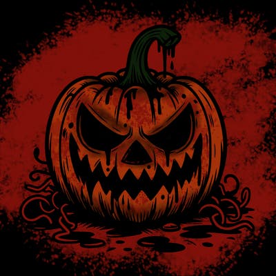 scary pumpkin