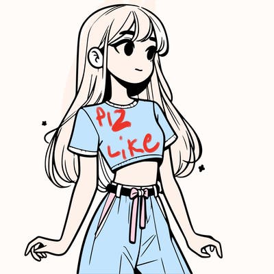 girl in a cute crop top