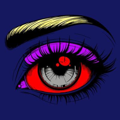 realistic eye