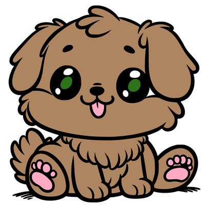 dog cute fluffy small