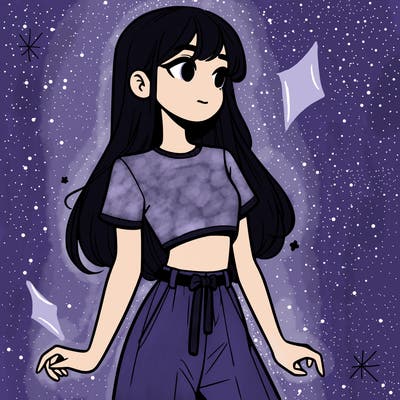 girl in a cute crop top