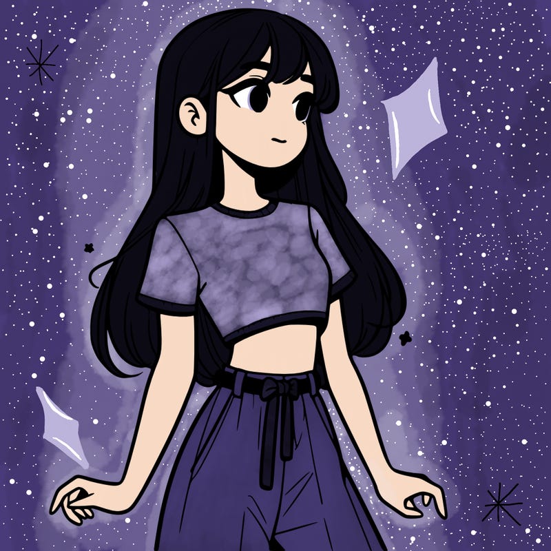 girl in a cute crop top