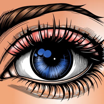 realistic eye