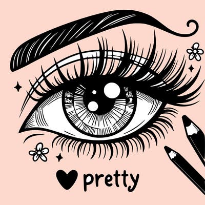 pretty eye