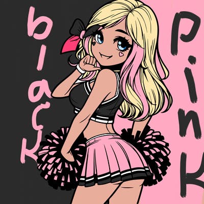 realistic cheerleader